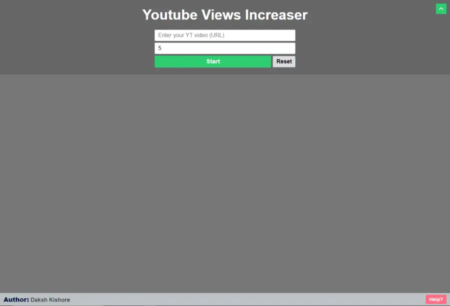 Youtube Watchtime/Views Increaser Project